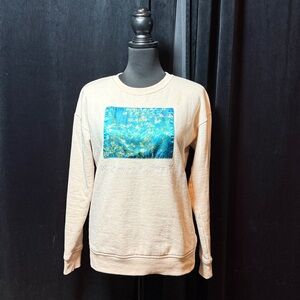 VANS Light Pink collectible, VanGogh Museum sweatshirt by Vans.
